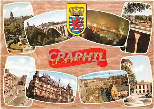 Cartes postales moderne Luxembourg