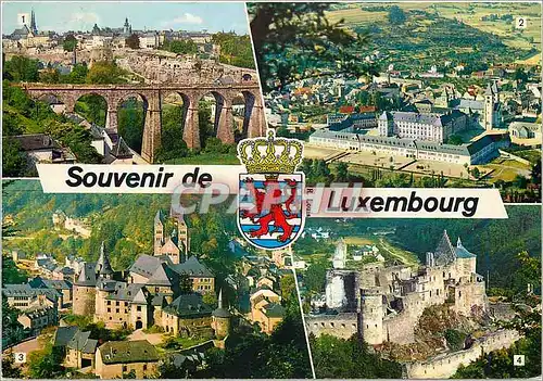 Cartes postales moderne Luxembourg