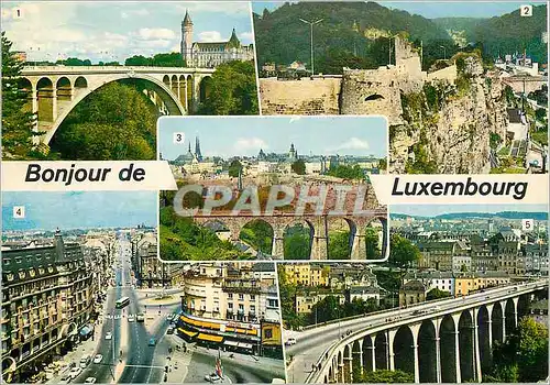 Cartes postales moderne Luxembourg Pont Adolphe