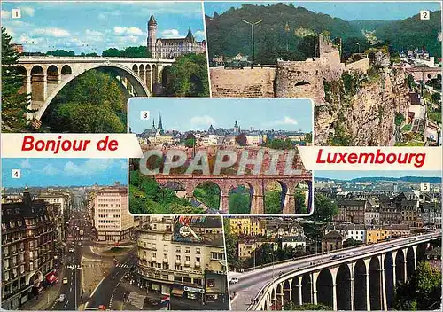 Cartes postales moderne Luxembourg Pont Adolphe