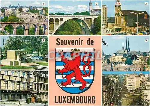 Cartes postales moderne Luxembourg Panorama