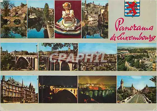 Cartes postales moderne Luxembourg Panorama