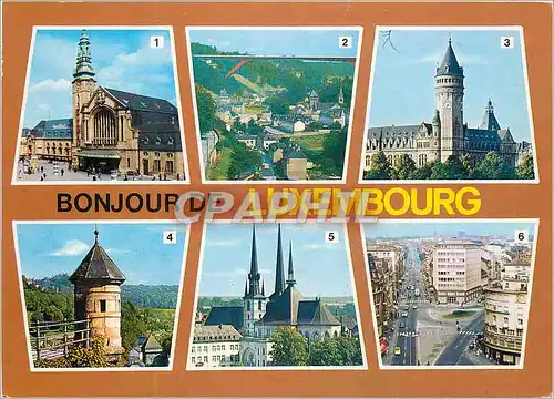 Cartes postales moderne Luxembourg Gare Centrale