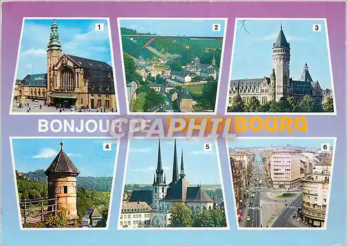 Cartes postales moderne Luxembourg Gare Centrale