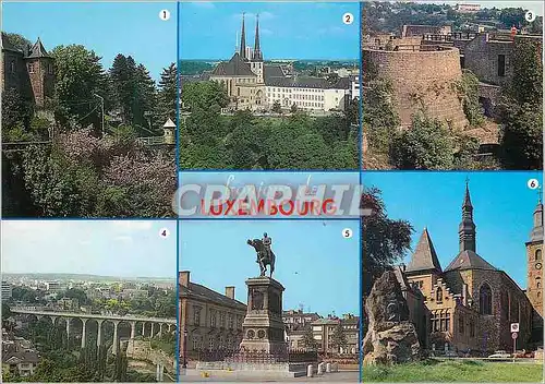 Cartes postales moderne Luxembourg Vue pittoresque