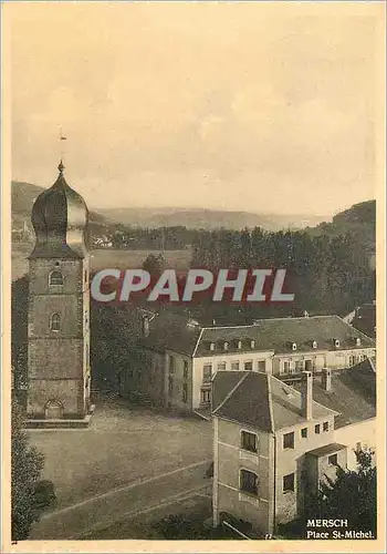 Cartes postales Mersch Place St Michel