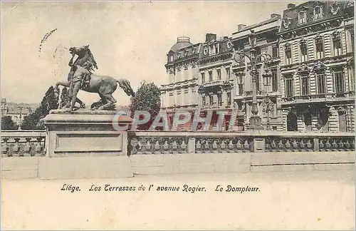 Cartes postales Liege Les Terrasses de l'avenue Rogier Le Dompteur