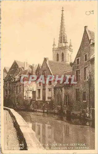 Cartes postales Louvain La tour de ste Gertrude