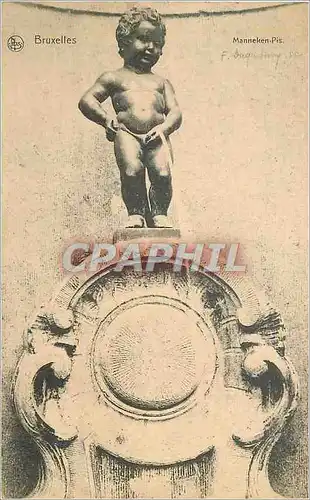 Cartes postales Bruxelles Mannekenpis