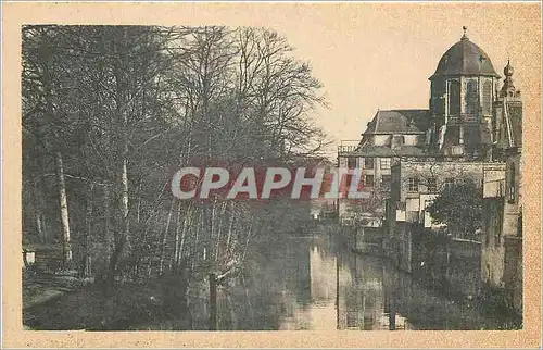 Cartes postales Malines La Dyle et l'eglise de ND d'Hanswijk