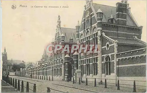 Cartes postales Mons La Caserne des chasseurs a cheval