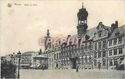 Cartes postales Mons Hotel de Ville