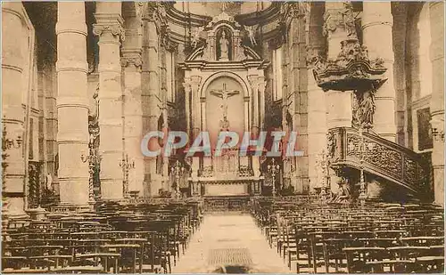 Cartes postales Namur Eglise St Loup Interieur