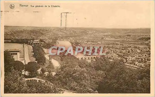 Cartes postales Namur Vue generale de la Citadelle