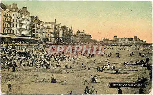 Cartes postales Namur Ostende Vue sur la plage