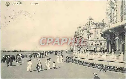 Cartes postales Namur Ostende La digue