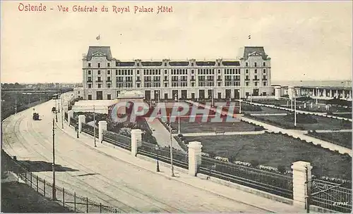 Cartes postales Namur Ostende Vue generale du Royal Place Hotel
