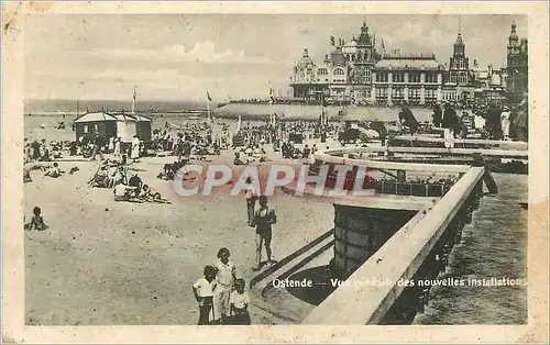 Cartes postales Namur Ostende Vue des nouvelles installations