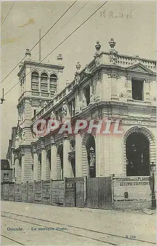 Cartes postales Namur Ostende La nouvelle Poste