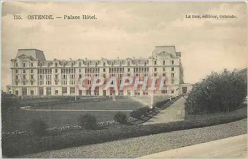 Cartes postales Namur Ostende Palace Hotel