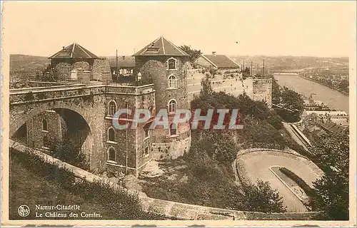 Cartes postales Namur Citadelle Le Chateau des Comtes