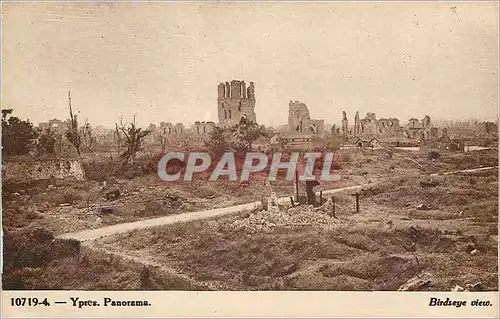 Cartes postales Ypres Panorama Militaria