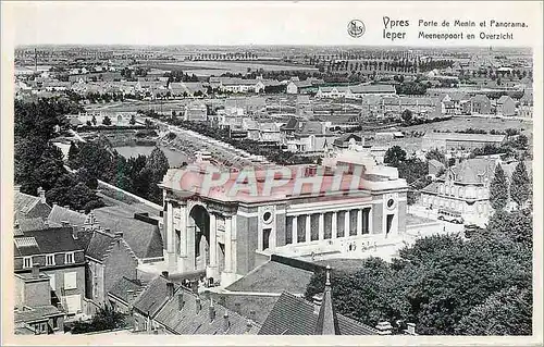 Cartes postales Ypres Porte de Menin et Panorama
