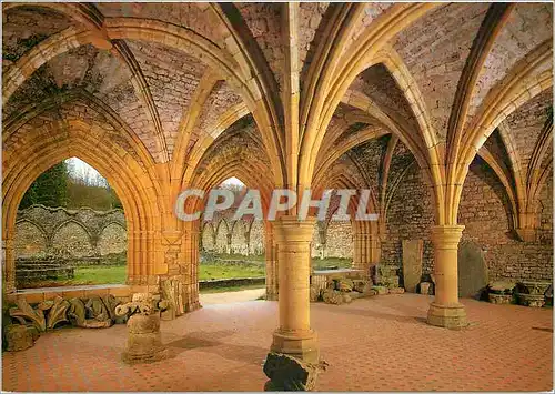 Cartes postales moderne Abbaye notre dame d'orval ancienne salle du chapitre