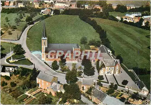 Cartes postales moderne Hargmont l'eglise vue aerienne