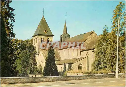 Moderne Karte Hastiere sur Meuse eglise romane