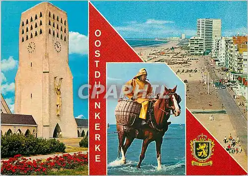 Cartes postales moderne Un bonjour de Oostduinkerke