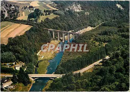 Cartes postales moderne Herbeumont sur semois vue aerienne les point