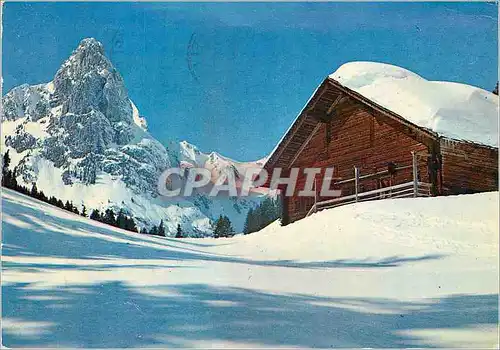 Ansichtskarte AK Chalet Montagne