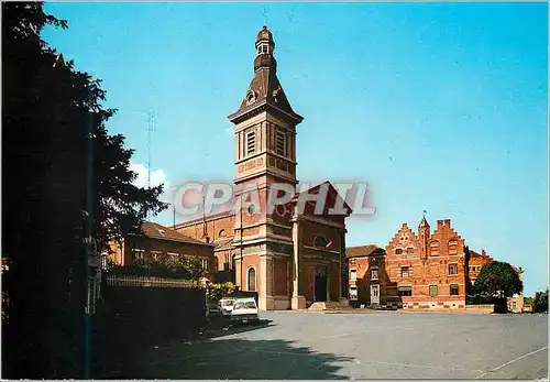 Ansichtskarte AK Monceau sur sambre l'eglise