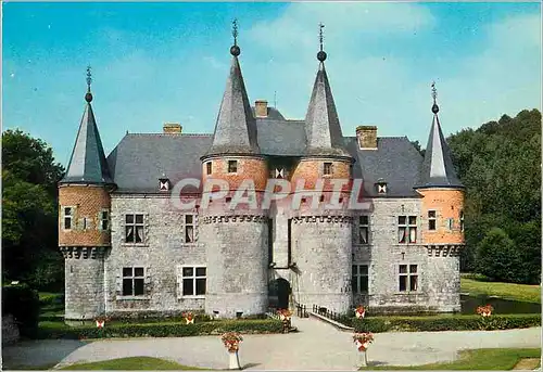 Ansichtskarte AK Spontin chateau feodal facade principale XIV et XVIes