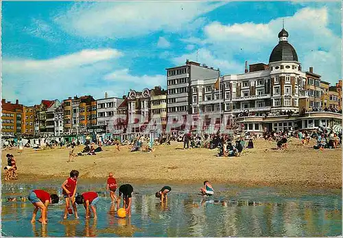 Cartes postales moderne Koksijde plage et digue