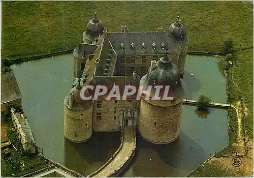 Moderne Karte Belgique chateau feodal de lavaux St anne musee de la chasse de la venere et de la protection de