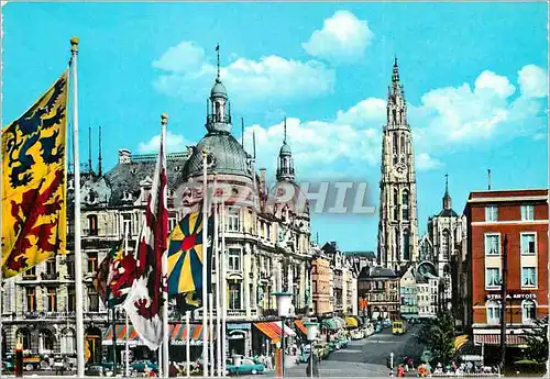 Cartes postales moderne Anvers canal au sucre