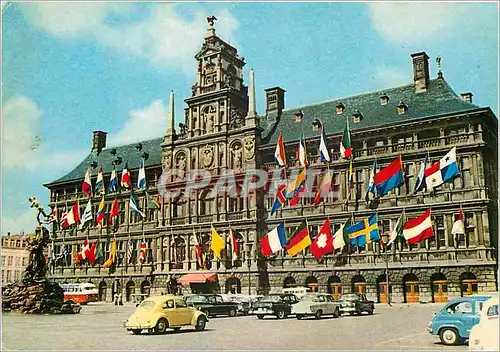 Cartes postales moderne Anvers Hotel de ville