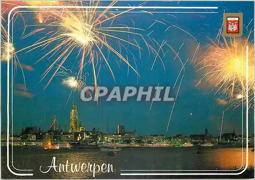 Moderne Karte Antwerpen un bonjour