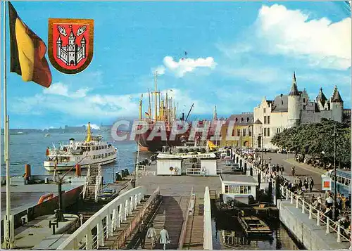 Cartes postales moderne Anvers Flandria avec le steen