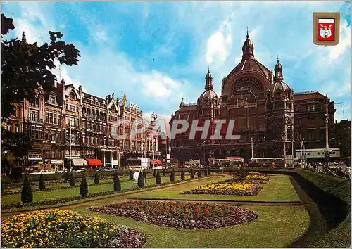 Cartes postales moderne Antwerpen gare centrale