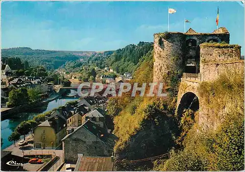 Cartes postales moderne Bouillon sur semois le chateau de bouillon le 1er batisseur