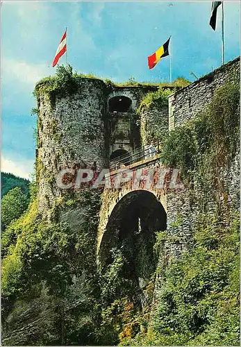 Cartes postales moderne Bouillon l'entree du chateau fort