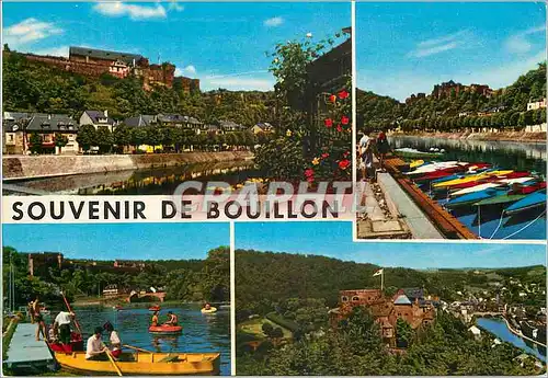 Cartes postales moderne Bouillon souvenir