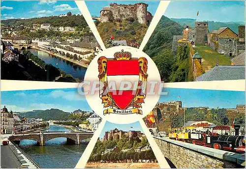 Cartes postales moderne Bouillon sur semois Train