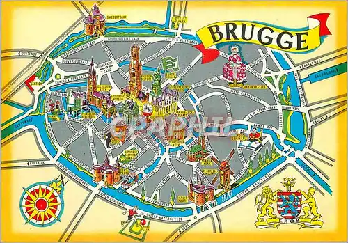 Cartes postales moderne Brugge