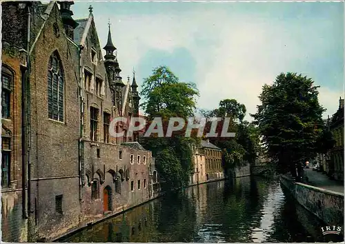 Cartes postales moderne Brugge quai vert et palais du franc