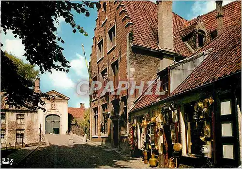Cartes postales moderne Brugge entree du beguinage