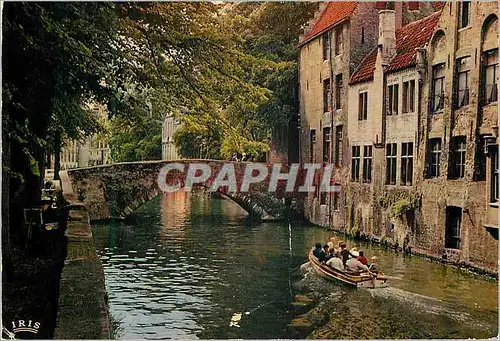 Cartes postales moderne Brugge quai vert